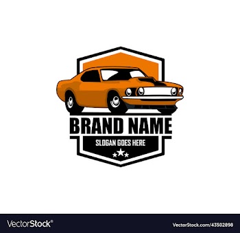 muscle car logo design