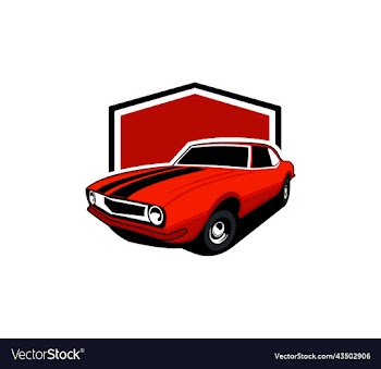 muscle car logo design
