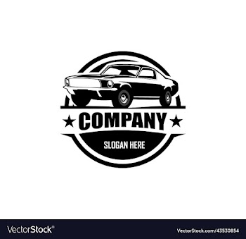 muscle car logo template for your company