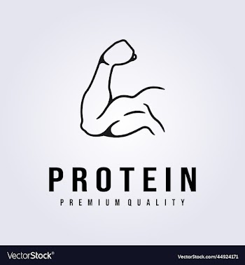 muscle nutrition protein logo line