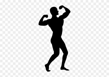 Muscles, Guy, Guy Silhouette, Man Silhouette, People, - Sexy Man Silhouette Png