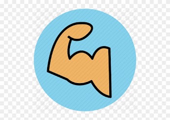Muscles Icon - Strong Arm Icon