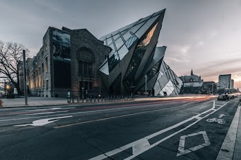 Museum Night Street City Long Exposure