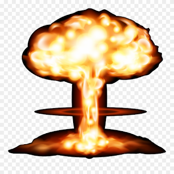 Mushroom Cloud Explosion Clipart (#3196510) - PinClipart