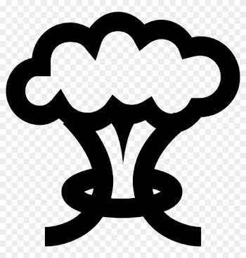 Mushroom Cloud Icon - Mushroom Cloud Icon