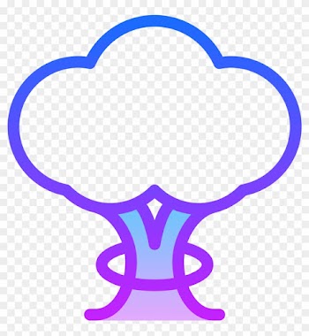 Mushroom Cloud Icon - Mushroom Cloud Icon