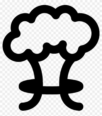 Mushroom Cloud Icon - Mushroom Cloud Icon