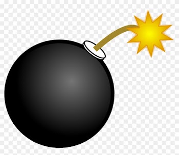 Mushroom Cloud Vector 24, Buy Clip Art - Bomba Desenho Png