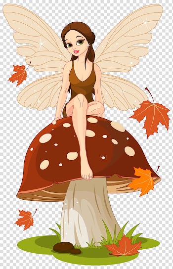 Mushroom Fairy , Fairy transparent background PNG clipart