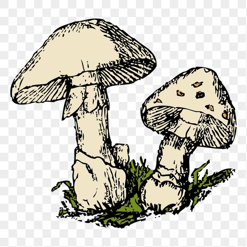 Mushroom png sticker illustration, transparent | Free PNG - rawpixel
