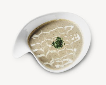 Mushroom soup collage element psd | Free PSD - rawpixel