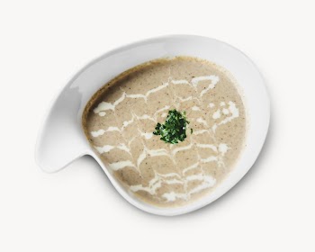 Mushroom soup isolated on off white | Free Photo - rawpixel