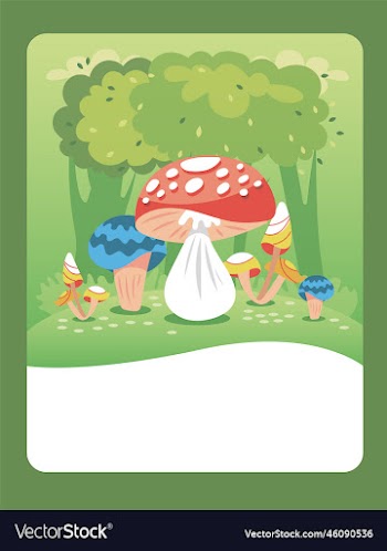 mushrooms in the forest