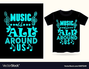 music all around us t shirt