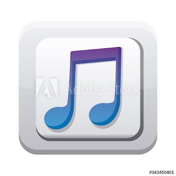 music app button menu icon