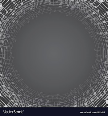  					Music Background Template for Your Text or Design vector image														
