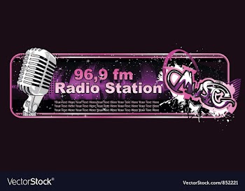 Music banner vector image