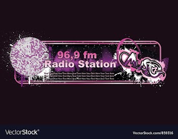 Music banner vector image