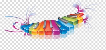 Music Child Pre-school Parenting Rhythm, Color Keyboard transparent background PNG clipart