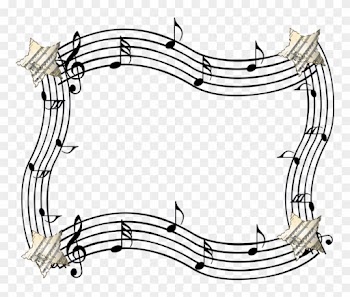 Music Clipart Frame - Frame De Musica Png