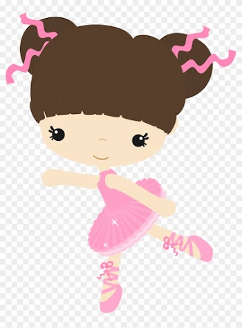 Music Clipart, Tan Skin, Ballet Girls, Baby Embroidery, - Baby Ballerina Png