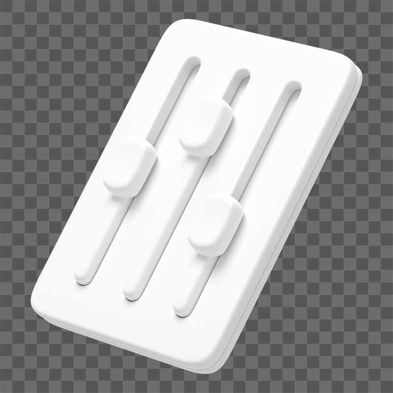 Music control png sticker, 3D | Free PNG - rawpixel