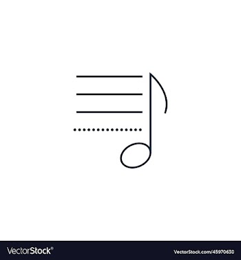 music creative icon from music icons collection