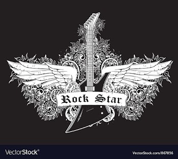 Music emblem vector image