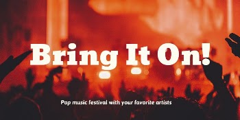 Music festival Twitter ad template, | Free PSD Template - rawpixel