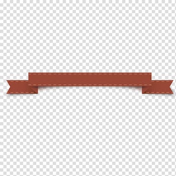 Music House Museum Brown ribbon, Brown ribbon transparent background PNG clipart