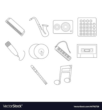 music icon set