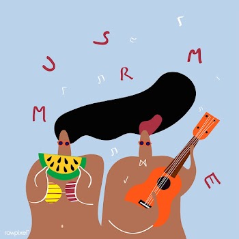 Music in the summer | Free stock vector - 580348