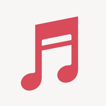 Music note app icon, flat | Free Icons - rawpixel
