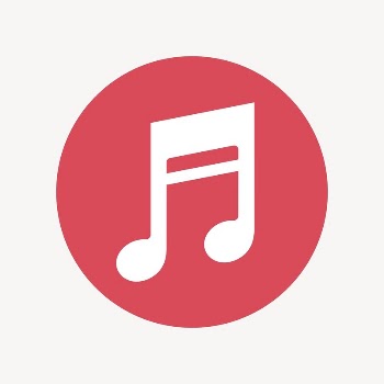 Music note app icon, flat | Free Icons - rawpixel