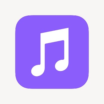 Music note app icon, flat | Free Icons - rawpixel