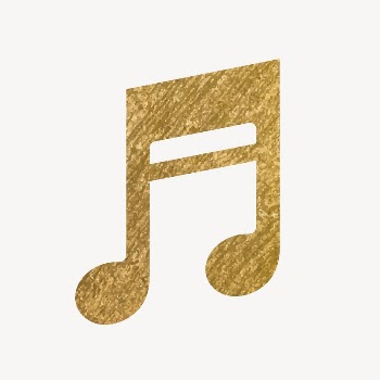 Music note app icon, gold | Free Icons - rawpixel