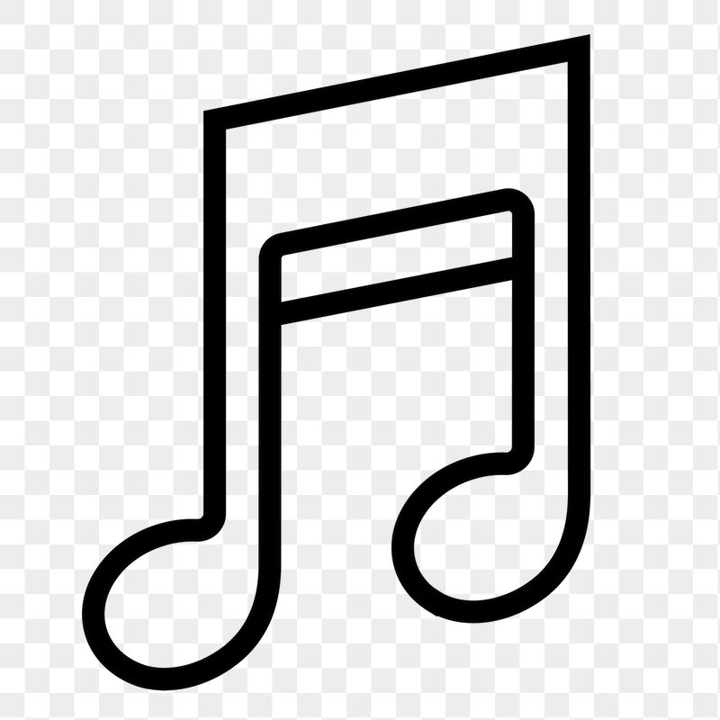 Music note app line png | Free Icons - rawpixel
