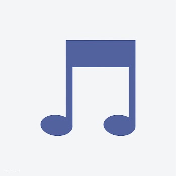 Music note icon isolated on background | Free stock vector - 457553