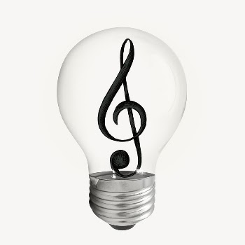 Music note icon light bulb | Free Icons - rawpixel