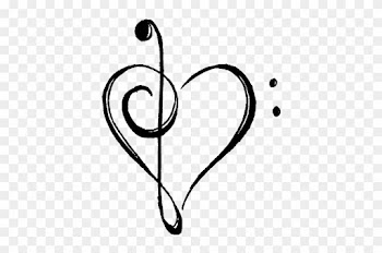 Music Notes Transparent Clipart Panda Free Clipart - Music Note Heart Transparent