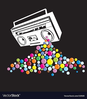 Music pop vector image