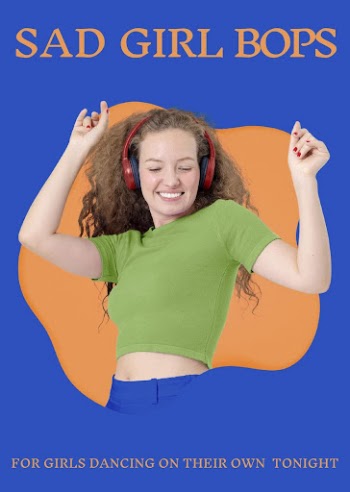 Music poster template, girl dancing, | Free Vector Template - rawpixel