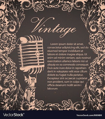 Music poster vector image