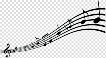 Music score transparent background PNG clipart