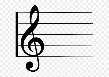 Music Staff Clip Art Musical Staff Clipart Clipart - Right Hand Music Note