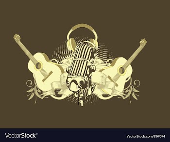 Music t-shirt design vector image