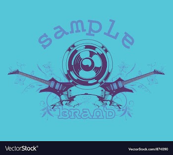 Music t-shirt design vector image