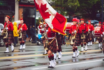 Musical Band Performing on Street