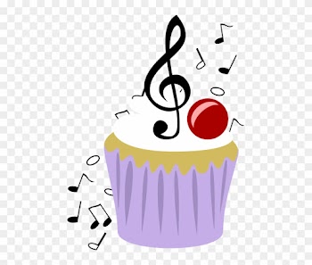 Musical Cupcake Cutie Mark By Kinnichi - Mlp Cutie Mark Food