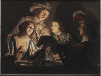 Musical Group by Candlelight | Free Photo - rawpixel